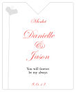 Orchid Wine Wedding Label 3.25x4
